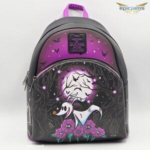 Loungefly Disney The Nightmare Before Christmas Zero Moon Doodle Mini Backpack